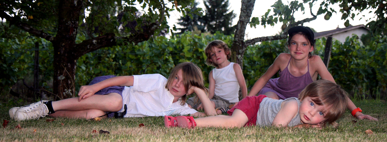 Les cousins d'Azé Jeanice, Virgile, Duncan & Martin