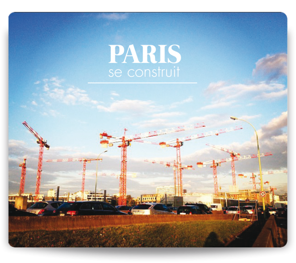 Paris, site en consruction